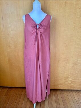 Lou & Grey Linen-Cotton Dress